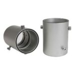 Twist buisdeel, aluminium huls met borgpennen