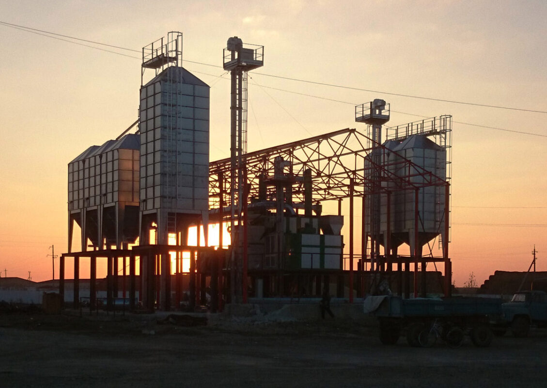 BM silo's in buitenopstelling BM silo's in buitenopstelling