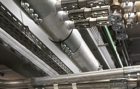 Piping system for central vacuum